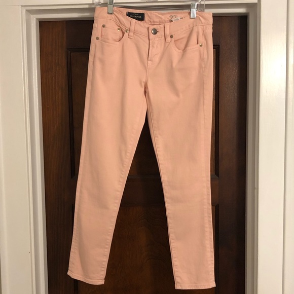 J Crew toothpick light pink jeans - Picture 5 of 5